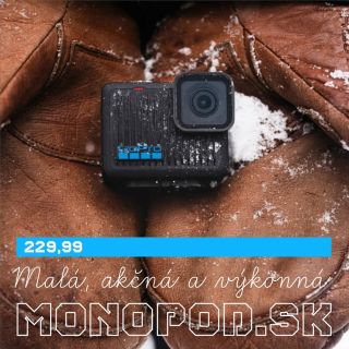 👉 NOVÁ najmenšia akčná kamera od spoločnosti GoPro. GoPro HERO 2024 ✅SKLADOM: Cena 229,99€ s Dph