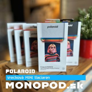 👉 Polaroid vrecková tlačiareň skladom v bielej a čiernej farbe ✅ #monopodsk